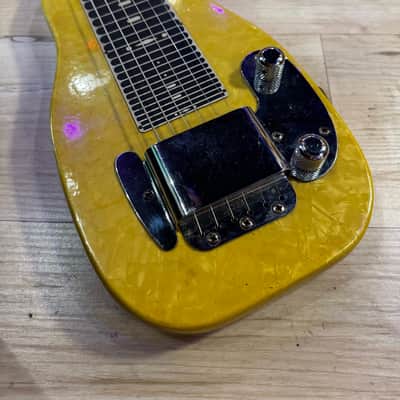 Fender Champion Lap Steel 1950's - Yellow Pearloid image 2