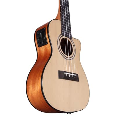 Alvarez RU26CCE Regent Concert Cutaway Acoustic-Electric Ukulele (Natural Satin) image 5