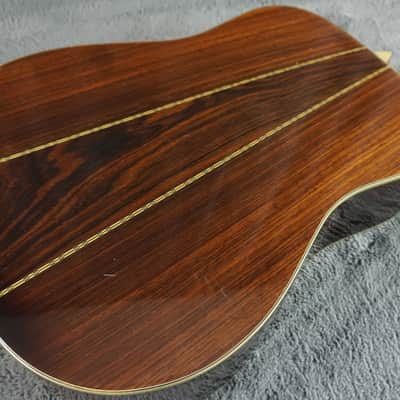 Morris W-35 Vintage MIJ Dreadnought Acoustic Guitar w/ Hard Case image 19