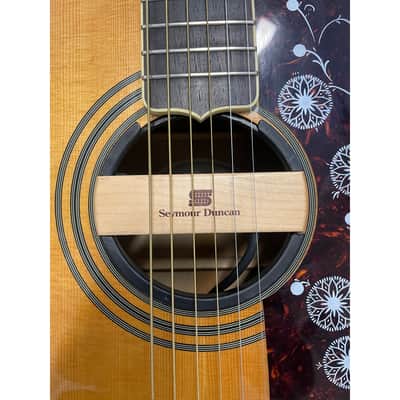 Epiphone EJ-200N Jumbo Acoustic Guitar Modified with Seymour Duncan Mounted Pickup with Hardcase Pre-Owned image 14