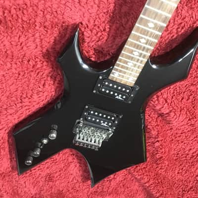 Left Handed 2002 BC Rich Warlock NJ Series - Black w/ case and more image 22