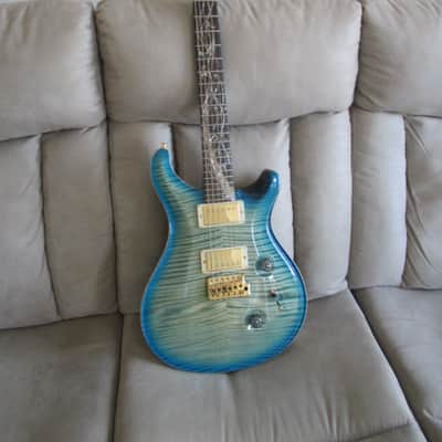 PRS Custom 24 Limited Edition Tree Of Life 2011 - Makena Blue image 1
