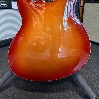Squier "Affinity Starcaster Deluxe", Sienna Sunburst - Open Box image 4