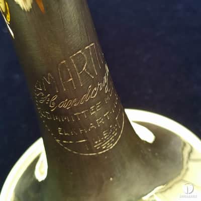 1941 The Martin Committee Handcraft   trumpet case mouthpiece gamonbrass image 18