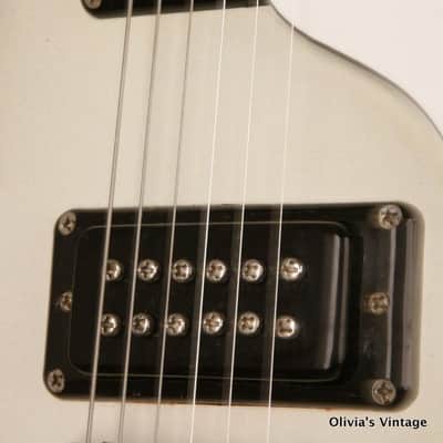 Mosrite GOSPEL GUITAR Hollowbody 1973 Gold-to-White Burst image 6