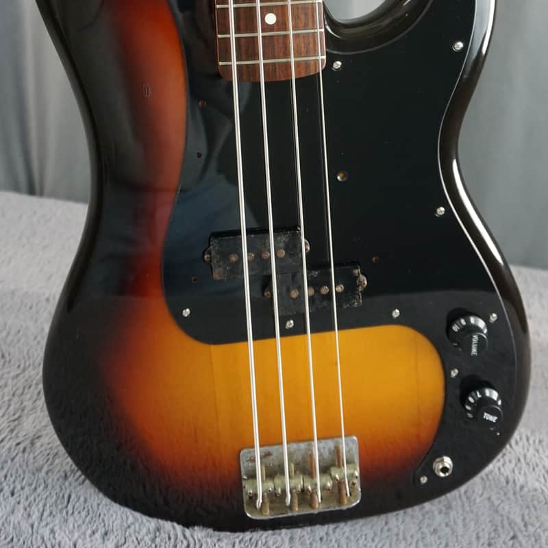 1982-1984 Squier Precision Bass Sunburst