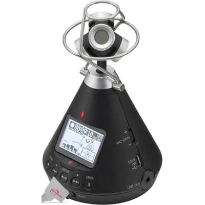 Zoom H3 VR Handy Audio Recorder with Built-In Ambisonics Mic Array image 3