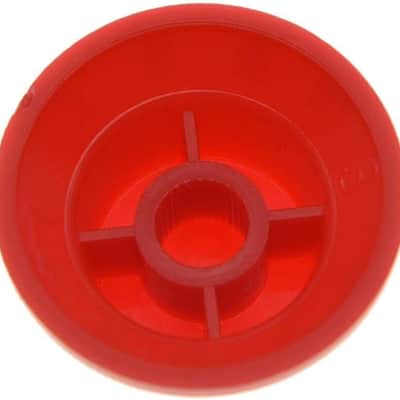 Set of 3 Red w/Black Number ST Strat Style Guitar Knob Volume Tone Knobs image 3