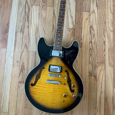 Jay Turser 335 1990s-2000s - Tobacco burst image 2