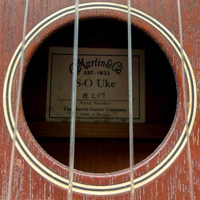 Martin S-O Uke 1990s Mahogany image 2