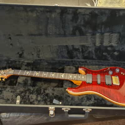 PRS 509 -Paul Reed Smith 509 10-Top 2020 - Tiger Red image 12