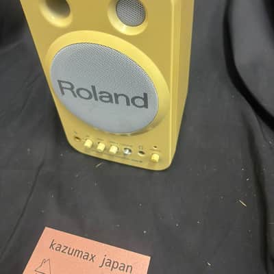 Roland MA-8 Yellow Powered Micro Monitor Single Speaker Sound Confirmed As Is image 4