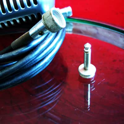 Vintage early 1960's Shure 55S Unidyne dynamic cardioid microphone Multi Z w cable Elvis 55 55SW 556S image 15