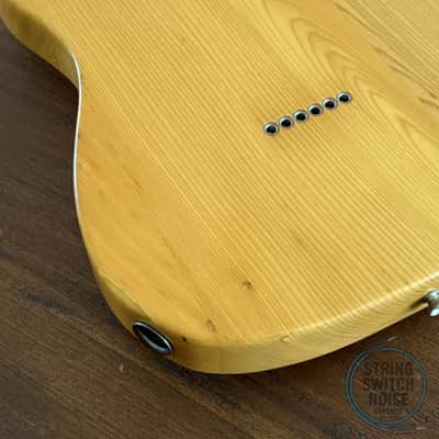 Fender Telecaster, ‘72, Natural Blonde, Black Guard, Ashwood, 1997 image 8