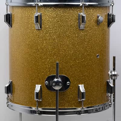 Immagine Rogers 20/13/16" 1960's Cleveland-Era Drum Set - Gold Sparkle - 23