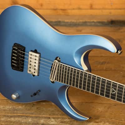 Ibanez JBM9999 Jake Bowen/Periphery RGA Series Prestige - Bound Ebony - Azure Metallic Matte image 5