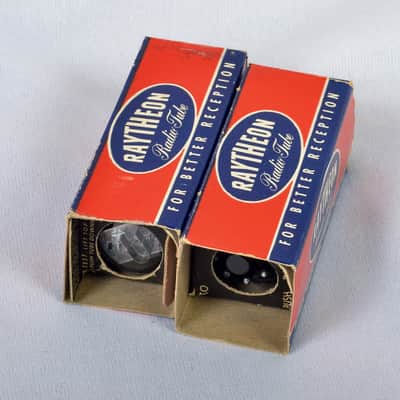 Raytheon 6V6GT/G Tubes matched pair – USA Made – Tested Strong image 9