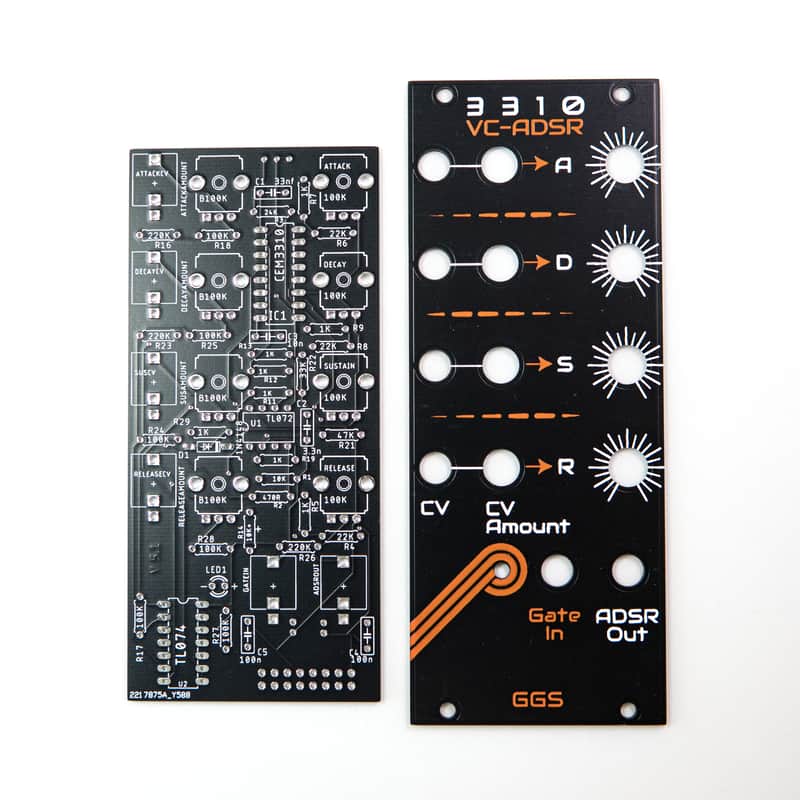 3310 VC-ADSR / Voltage Controlled Envelope Generator / Eurorack / DIY image 1