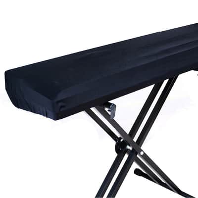 61 Keys Music Keyboard Dust Cover Stretchy Electric Piano Cover with Elastic & Cord Lock image 3