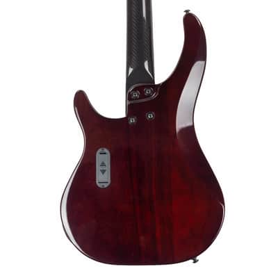 KLOS Apollo IV Custom Bass - Mahogany body / Gold Finish - Carbon Fiber neck -  NEW! 3 band EMG EQ & Pick up system - 8.1 pounds image 8