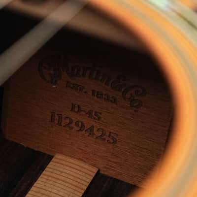 Martin D45 Rosewood Spruce 2006 image 11