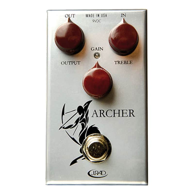 New J Rockett Archer Overdrive Distortion Boost Guitar Effects Pedal image 1
