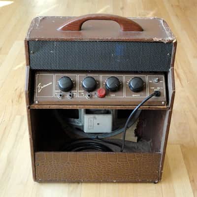 1940s Electromuse A46 Vintage 1x12 Tube Guitar Amplifier Valco Supro 6V6 Deluxe image 3