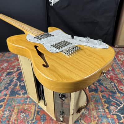 Fender 1972 Thinline Telecaster Reissue *6.5 lbs* Model TN72 Natural - 2013 Fujigen image 18