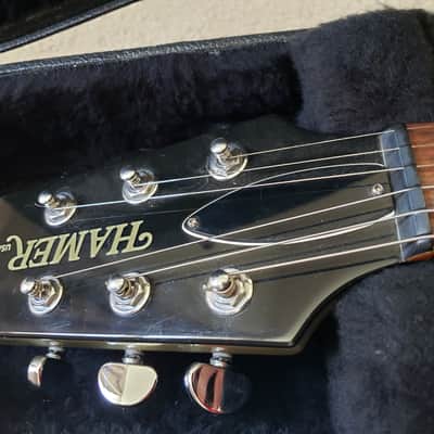 Hamer USA Vanguard/Artist 1999 silver sparkle image 5