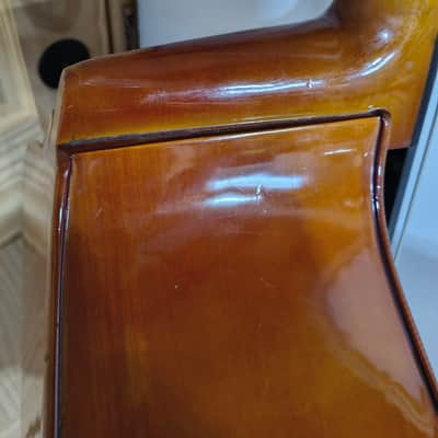 Johannes Kohr K54C 1995 3/4 carved bass image 6