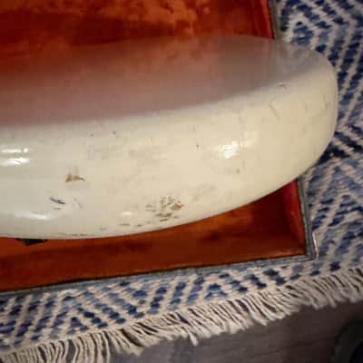 Fender Mustang Guitar with Rosewood Fretboard 1964 - 1969 - Olympic White image 12