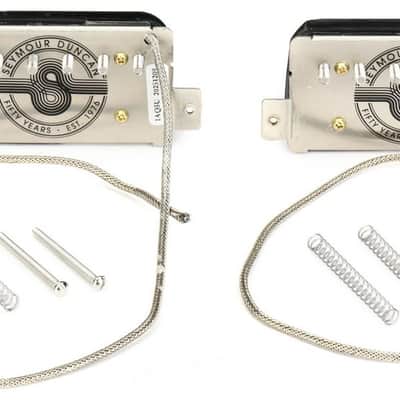 Seymour Duncan® 50th Anniversary JB/Jazz Set~Black~16.6k-B 7.5k-N~1c~USA~Brand New image 2