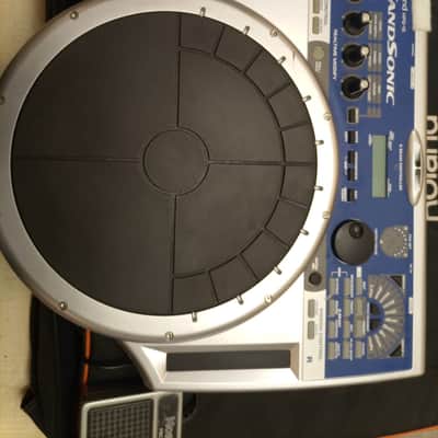 Roland HPD-15 HandSonic Pad de percusion manual  2010s Silver image 2