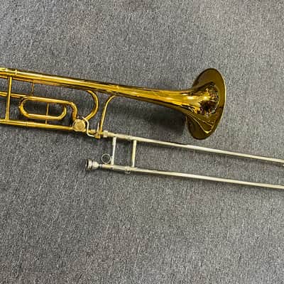 King 5B Symphony Tenor Trombone w F Attachment 1979 - Lacquer Large Bore image 1