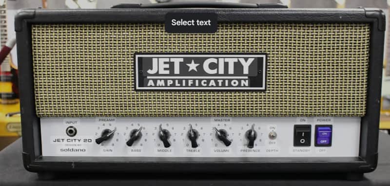 Jet City Jet City JCA 20HV Amplifier Head image 1