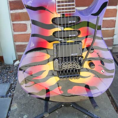 Kaman GTX 33 1980's - Rare Tiger Stripe Finish image 2