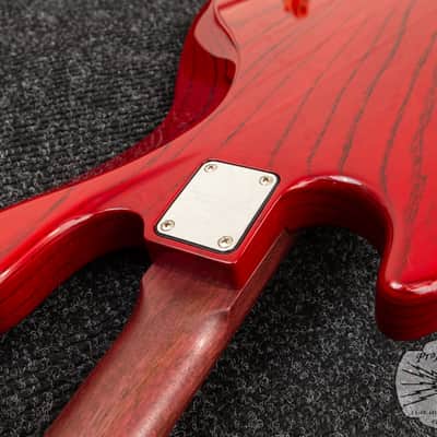 Momose MJ2-PH Jazz Bass – Purpleheart Neck – Burner Ash – MIJ image 11