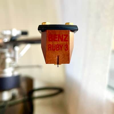 Benz Micro Ruby 3 Low Output MC Cartridge, Bruyére wood. Body, Line-contact Diamond on Boron image 15