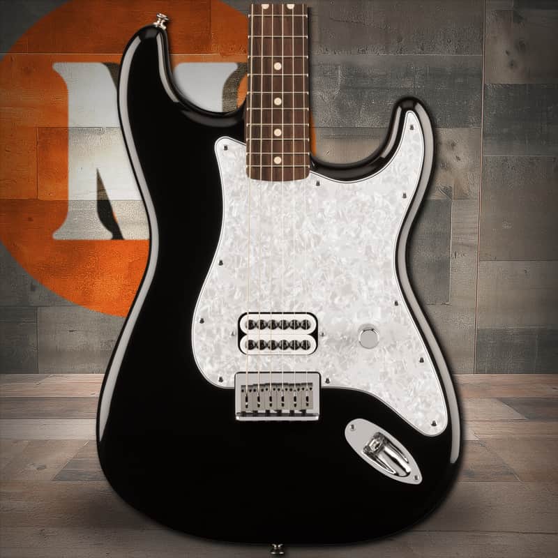 Fender Tom DeLonge Stratocaster Rosewood Fingerboard - Black image 1