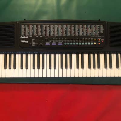Casio CT-636 61-Key Synthesizer 1986 - Black image 2
