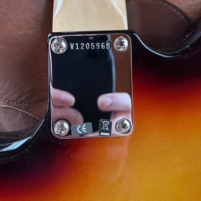 Fender American Vintage (AVRI65) Jazzmaster 2012 - 2017 - 3-Color Sunburst **VERY RARE brand new** image 10