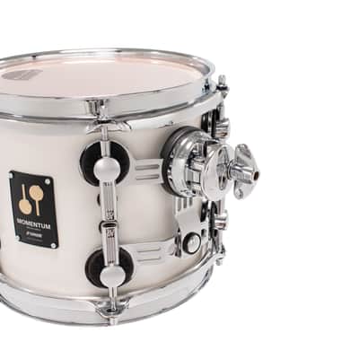 SONOR Momentum Beech Series 8x7" Satin Pure White Matte Lacquer Rack Tom Drum | Worldwide Ship | NEW | Authorized Dealer image 3