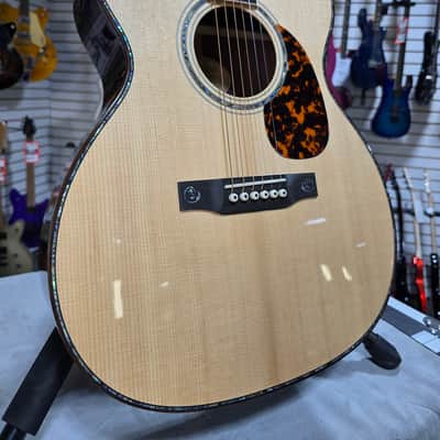 Larrivee OM-10 Indian Rosewood Acoustic Guitar - Natural w/OHSC & PLEK*D #010 image 1