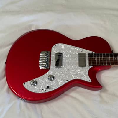 2009 Taylor SB1 Classic Electric Guitar - Rare Color Tangerine Red Metallic - Made in USA - Free Pro Setup image 2