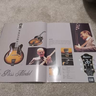 Vintage 1983/1984 Ibanez "Full and Semi Acoustic Electric Guitars" Catalog! Rare, Original Case Candy, Paperwork! image 4