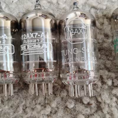 (6) 12AX7's and (2) 12AT7's.... Bel Labs/National, Tung-Sol, Mesa, Sylvannia, RCA image 4