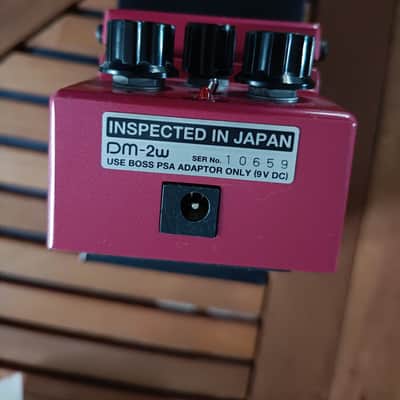 Boss DM-2W Delay Waza Craft 2015 - Present - Pink image 2