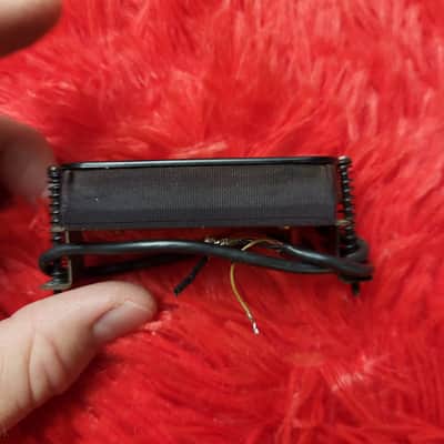 Unknown Brand Super Distortion Clone Humbucker - Possibly 1980's - 2000's - Double Black Bobbins - Single Humbucker image 6