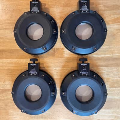 NEW 4X Roland PDX-8 8 inch Dual Zone Mesh Drum Pads Trigger-Black VDrum TD17 TD1 image 3