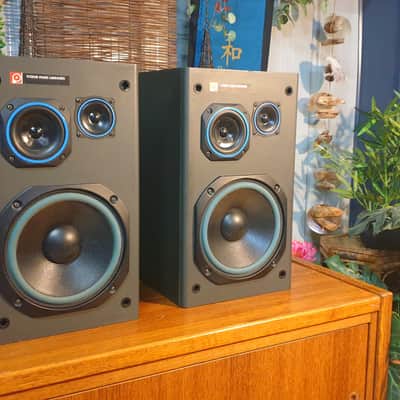 Vintage 3-Way Bookshelf Speakers by Peterson Speaker Laboratories circa 1990s image 10